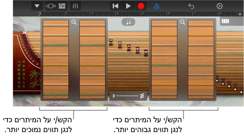 תיבות הגדלת תצוגה של גוז'נג