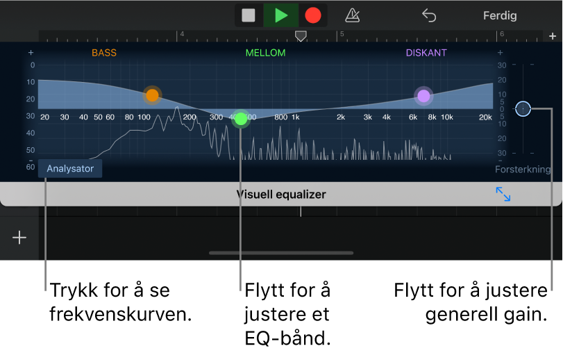 Visuell equalizer