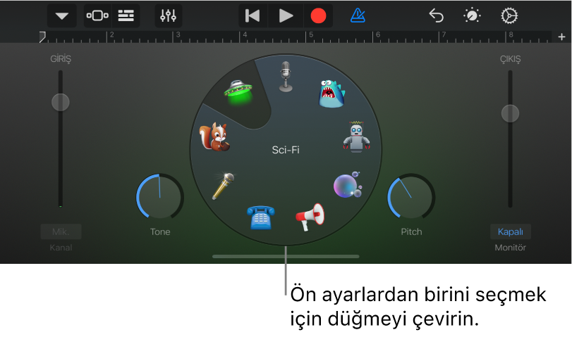 Eğlence Görünümü Ön Ayarları