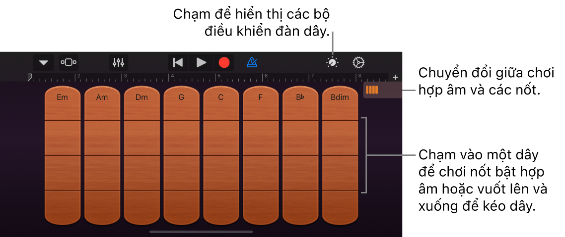 Nhạc cụ cảm ứng Đàn dây