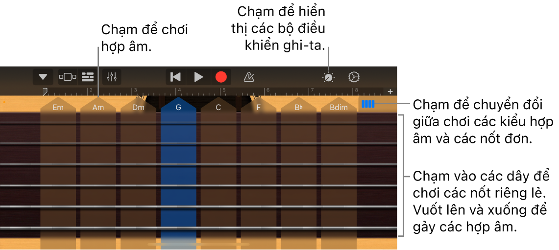 Nhạc cụ cảm ứng Ghi-ta