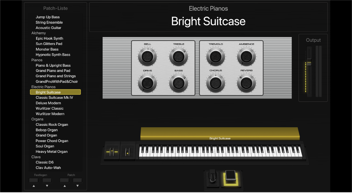 Abbildung. Ausführung im Fenster