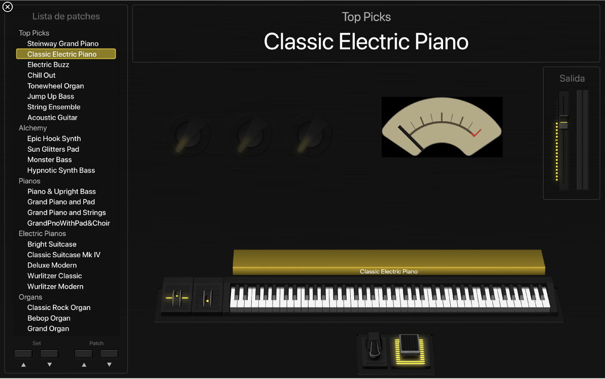 Ilustración. Interpretación en pantalla completa.