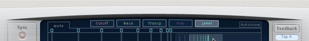 図。タップディスプレイの表示ボタン。