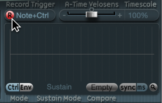 그림. R(녹음) 버튼.