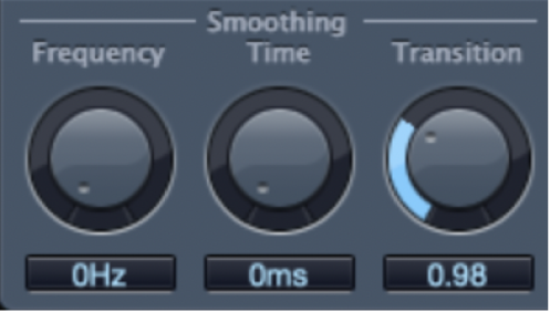 그림. Denoiser Smoothing 파라미터.