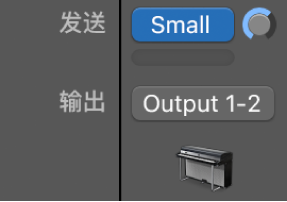 图。推子前发送旋钮。