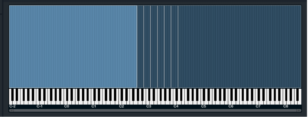 图。“主”源编辑窗口中的“键映射”编辑器。