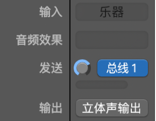 图。推子前发送旋钮。