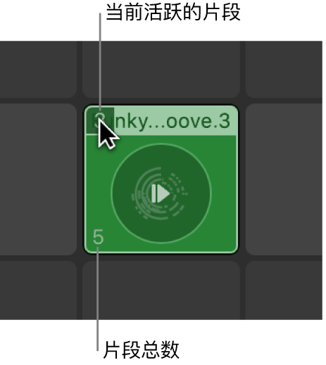 图。包含多个分段的单元格。