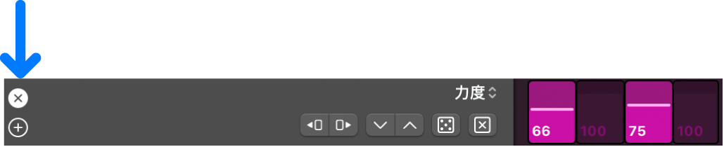子行标头显示“删除子行”按钮。