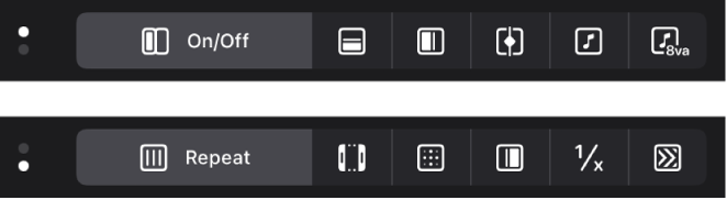 Figure. The Edit Mode buttons.
