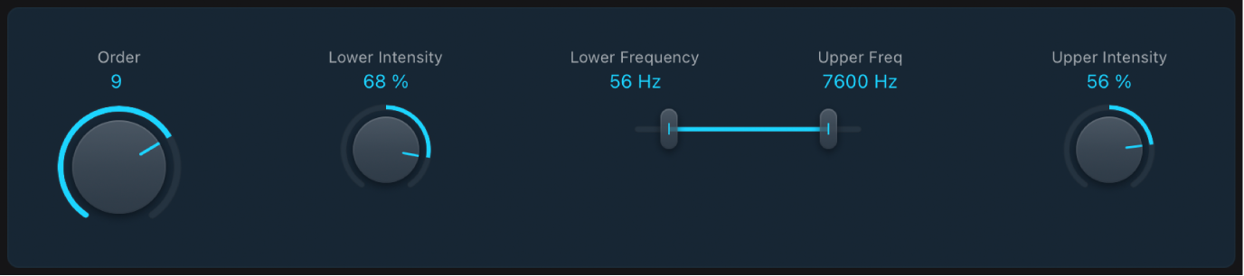図。Stereo Spreadウインドウ。