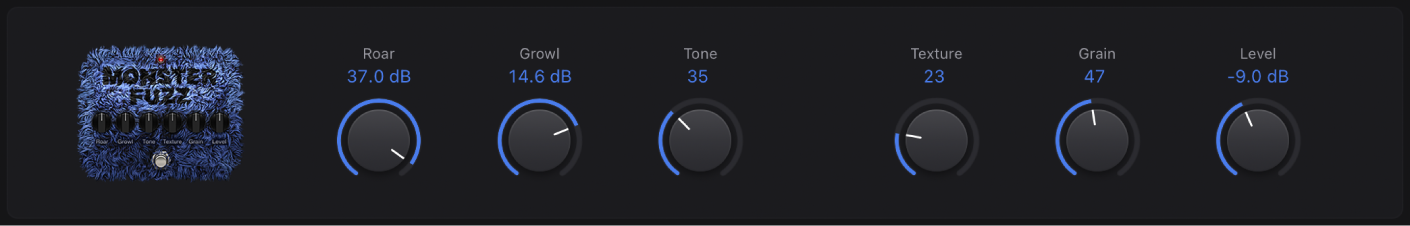 图。Monster Fuzz 踏脚转盘窗口。