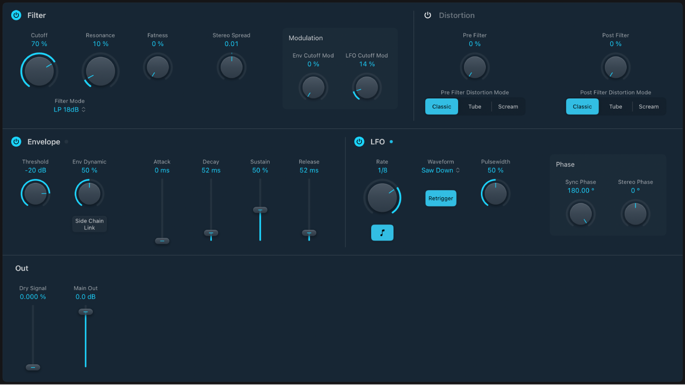 图。自动滤波器窗口。