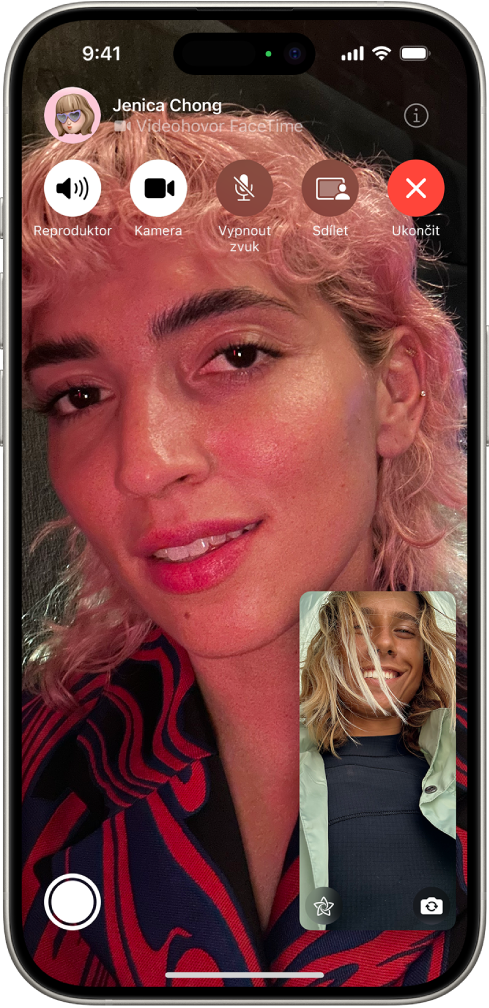 Hovor FaceTime