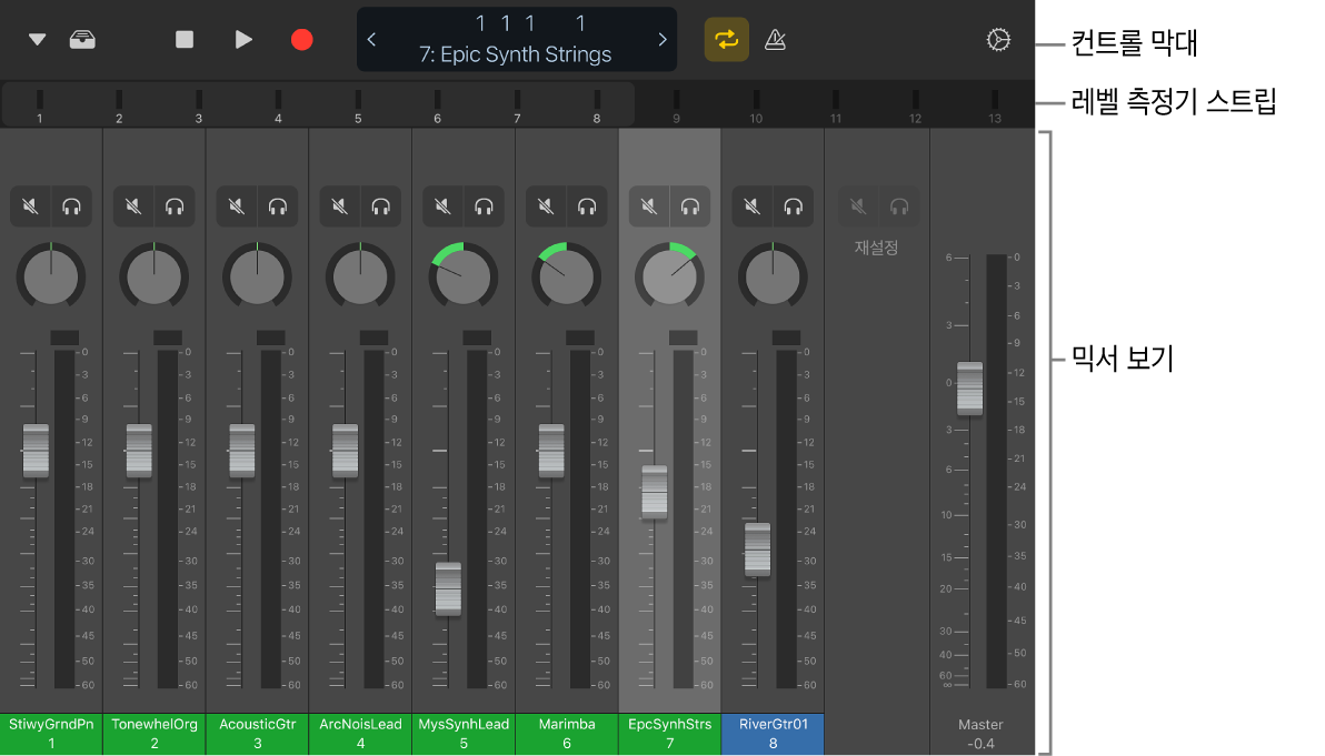 그림. 믹서 보기
