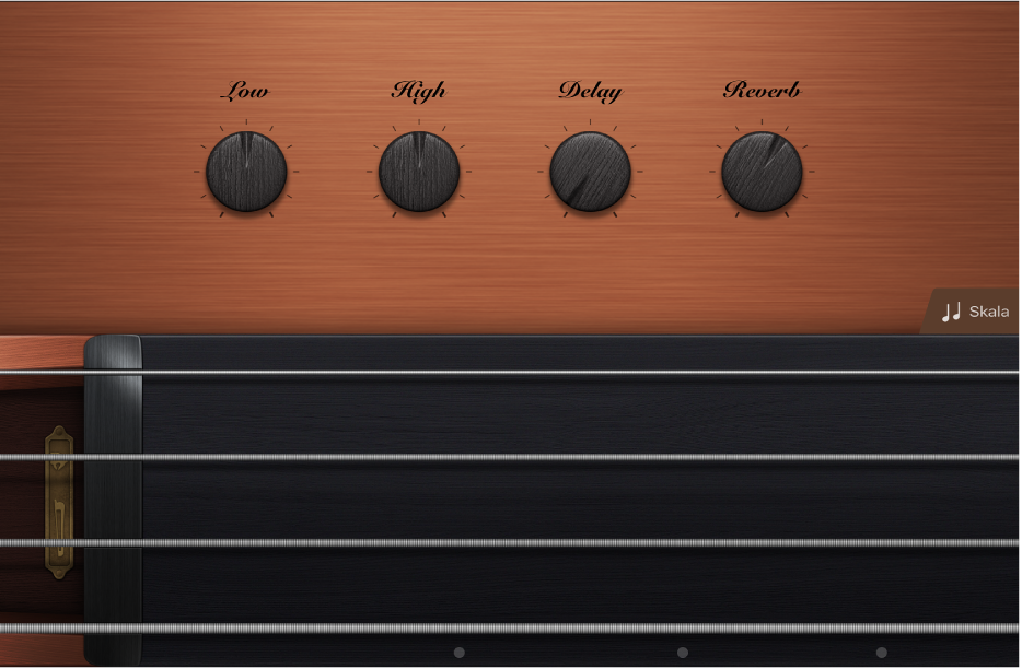 Figur. Touch-instrumentet Strygere.