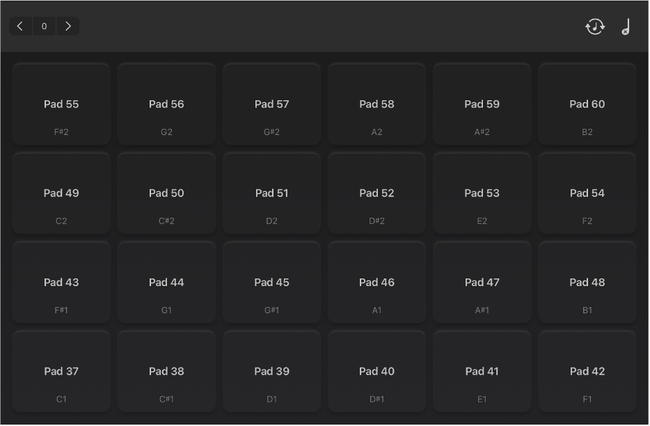 Εικόνα. Ηλεκτρονικά ντραμς σε πλήρη οθόνη.