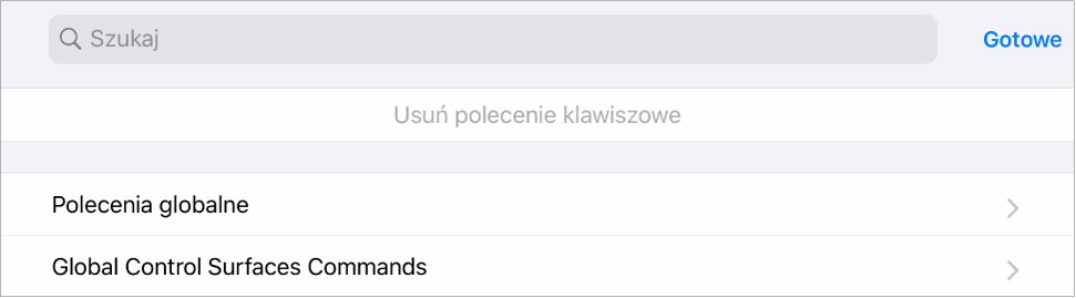 Ilustracja. Arkusz poleceń klawiszowych.