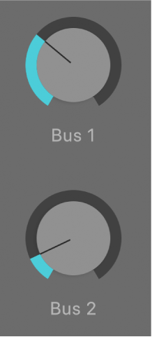 Figura. Botões de Nível de Envio.