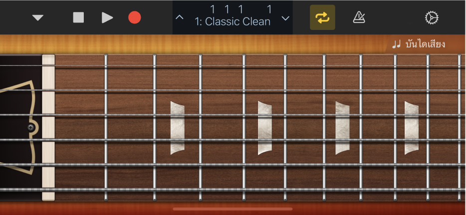 ภาพ เครื่องดนตรีแบบสัมผัสกีตาร์