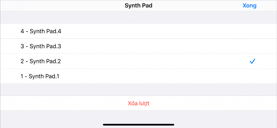 Hình. Chọn lượt.