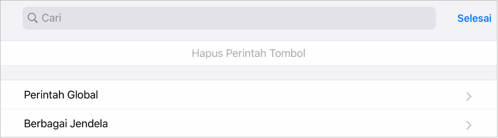 Gambar. Lembar Perintah Tombol.