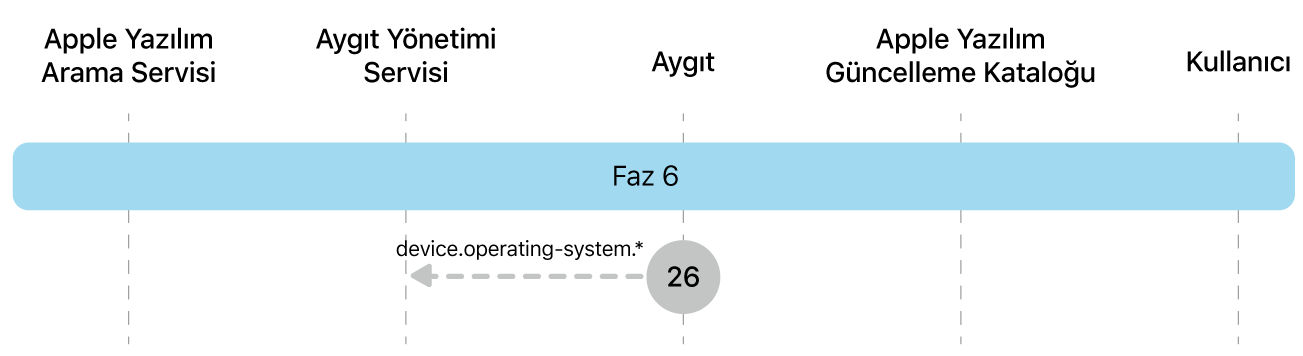 Apple yazılım güncellemelerini uygulatmanın 26. adımını gösteren 6. aşama.