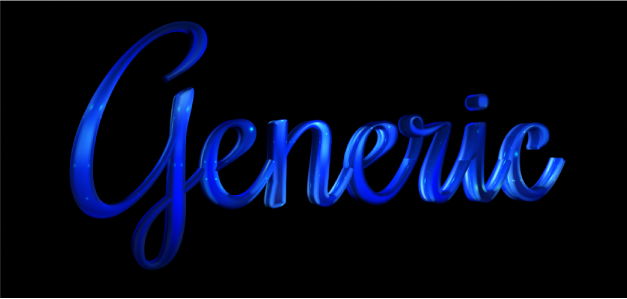 Substance Image personnalisée appliquée à du texte 3D dans le canevas