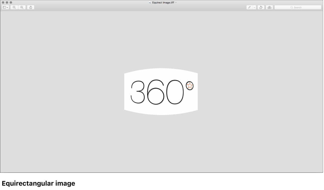 エクイレクタングラーイメージの例