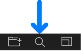 레이어 목록의 검색 버튼