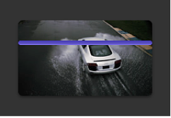 Ereignisclip mit violetter Linie