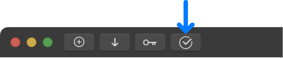The Background Tasks button in the toolbar