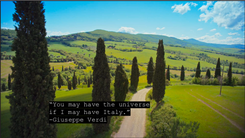 A video with white closed captions on a black background.