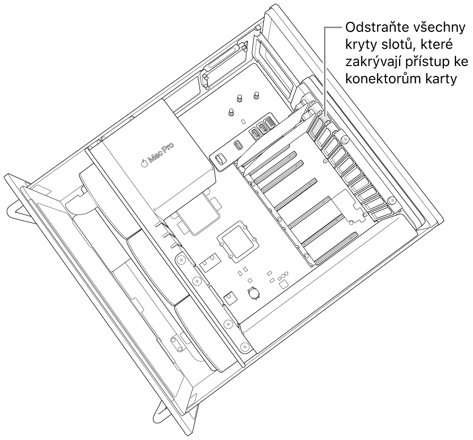 Odstraňte kryt slotu.