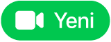 Yeni FaceTime düğmesi