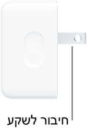 ספק הכוח הקומפקטי עם יציאת USB-C כפולה בהספק של 35 ואט.