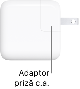 Adaptorul de alimentare USB‑C de 30 W.