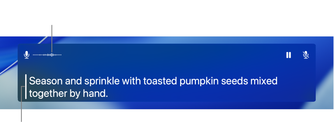 Sous-titres en temps réel pour un contenu audio.