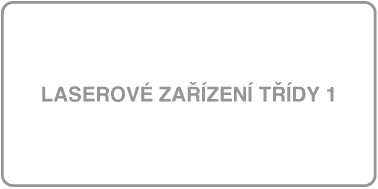 symbol laserového produktu třídy 1
