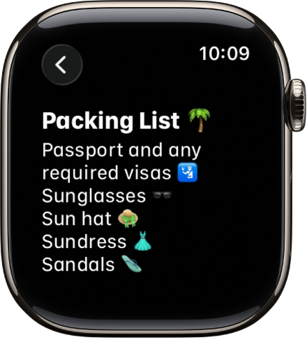 Eine Liste mit Notizen mit angepinnten Notizen ganz oben.