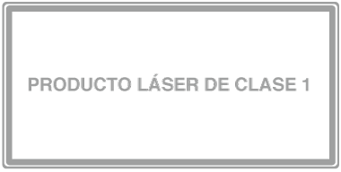 el símbolo de Producto láser de Clase 1