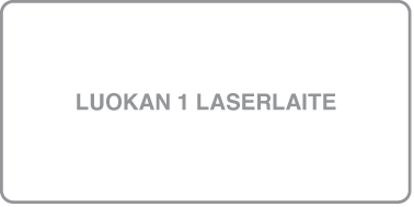 Luokan 1 lasertuotteen symboli