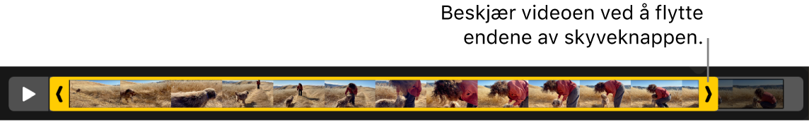 Klippehåndtak i en video.