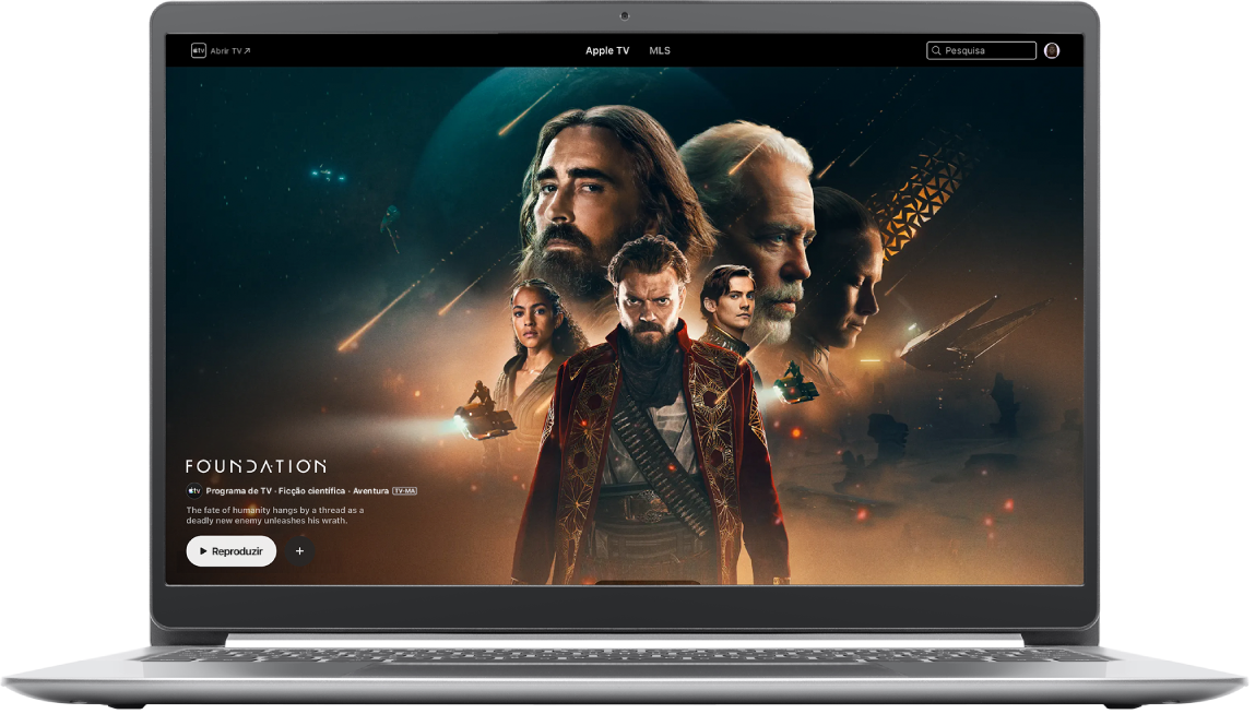 Computador com navegador da web