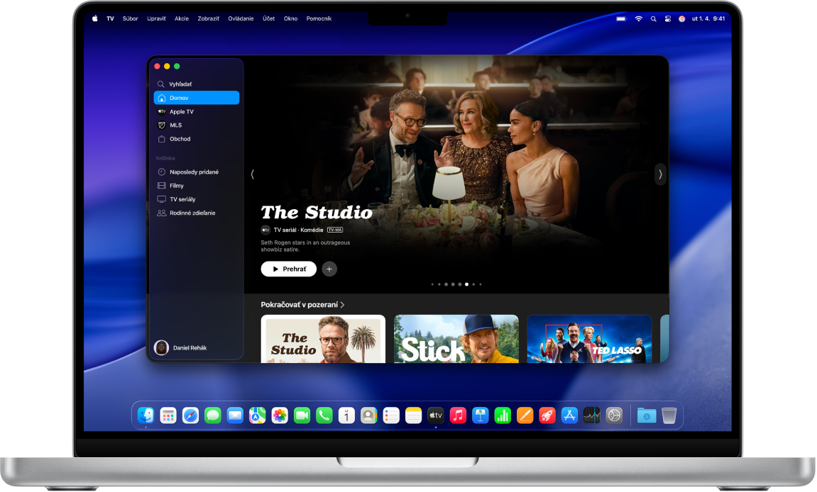 Mac s apkou Apple TV
