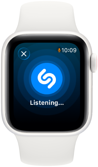 היישום Shazam שמאזין ב-Apple Watch