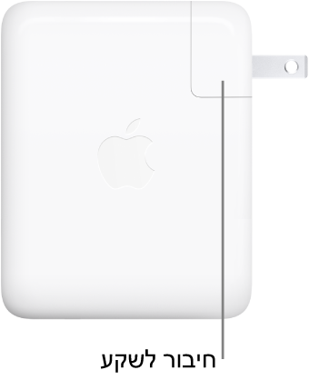 ספק הכוח מסוג USB-C בהספק של 140 ואט.