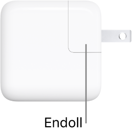L’adaptador de corrent USB‑C de 30 W.